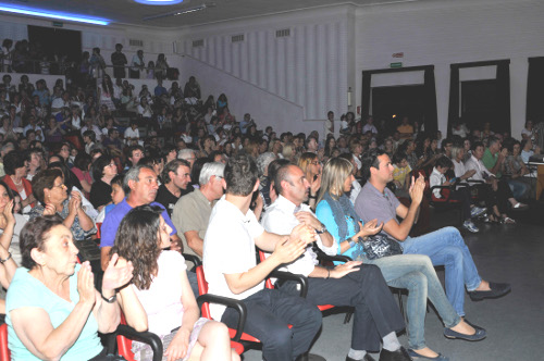 Immagine del concerto fi fine anno scolatico 2011